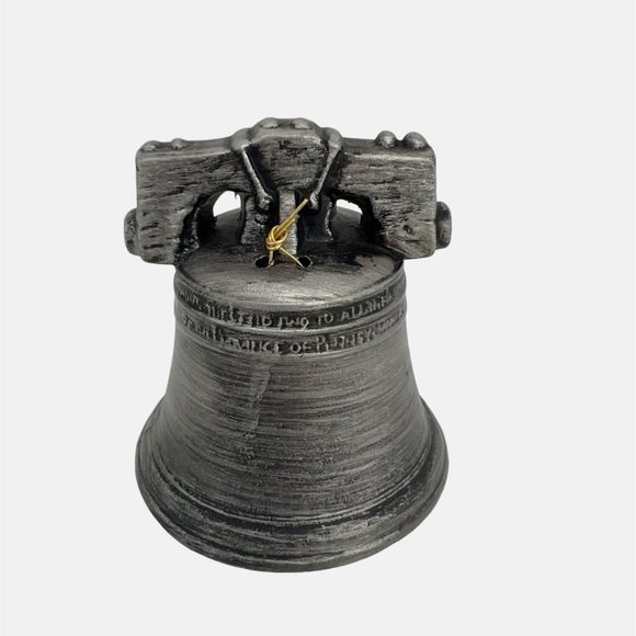 Vintage 1976 Napcoware Liberty Bell Ceramic Collectible Bell Japan 3.5" - Picture 3 of 6